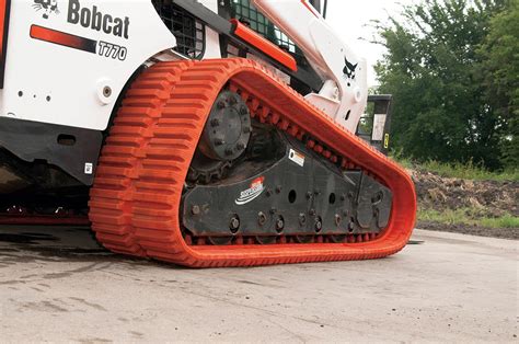 bobcat skid steer orange tracks|7 Inch Non.